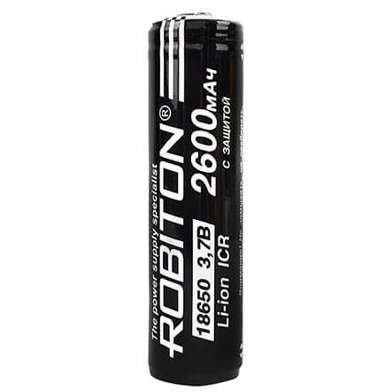 ����������� �������� 18650 3,7V 2600mAh Robiton LG