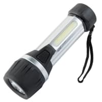 Фонарь Яркий луч S-140 SilverLine LED 140/70лм + боковой COB 100/50лм 94 реж), магнит, на 2хD