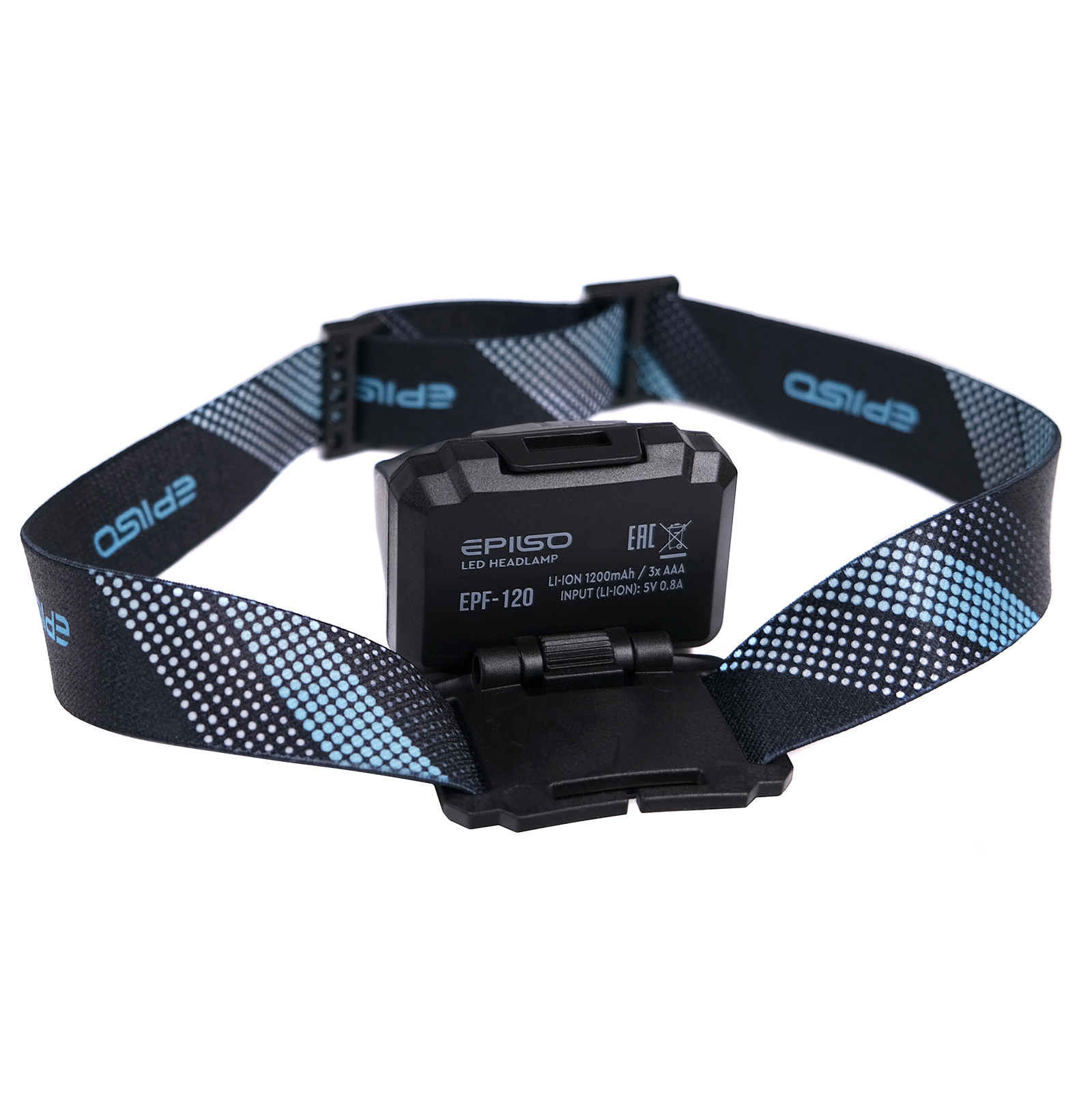 ������ EPILSO EPF-120 (��������, CREE XTE 5W x2, 1x1200mAh, 5� (USB), �������, + ������ �� ���)
