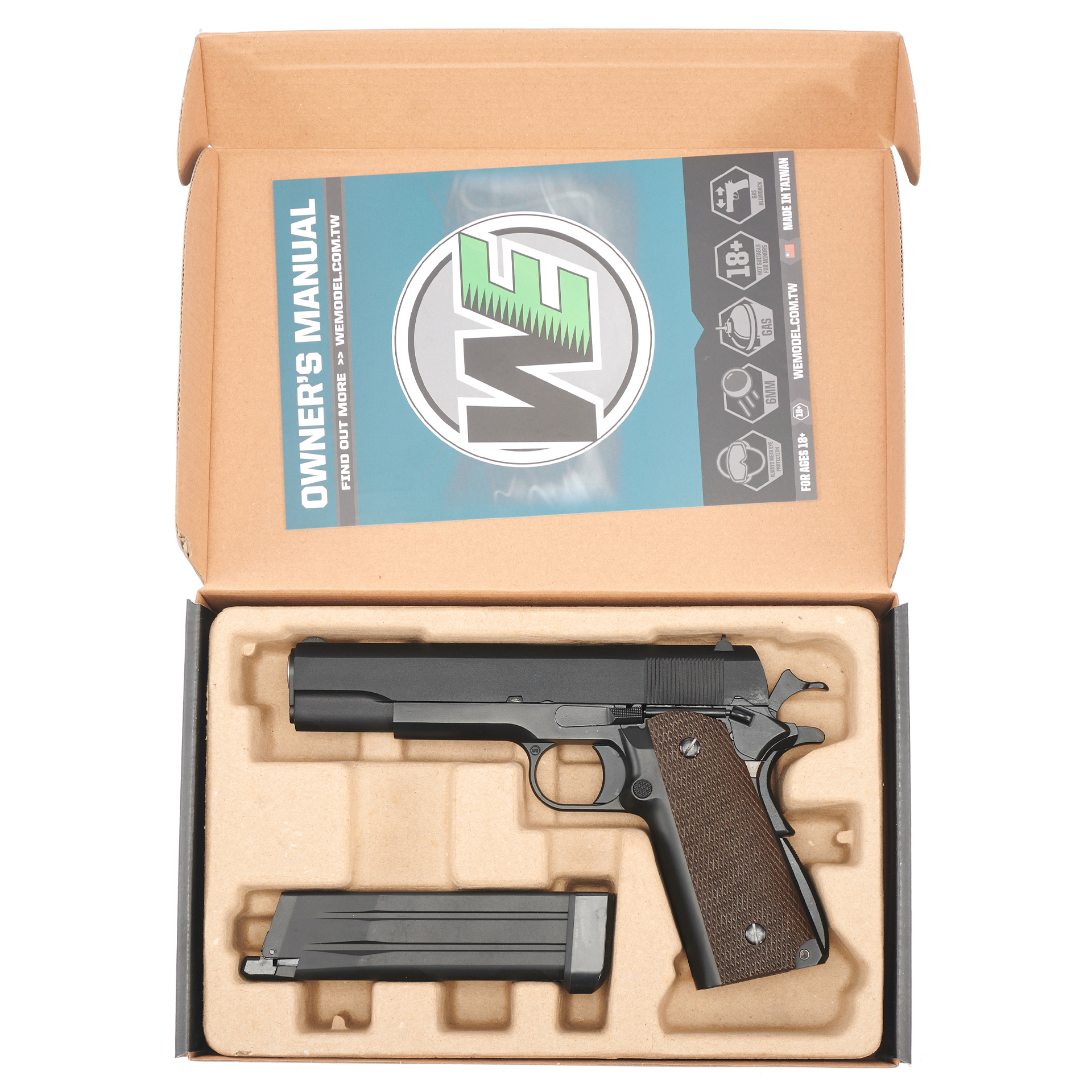 �������� �����. WE COLT M1911�1, ������, ��2 �������  WE-E005A